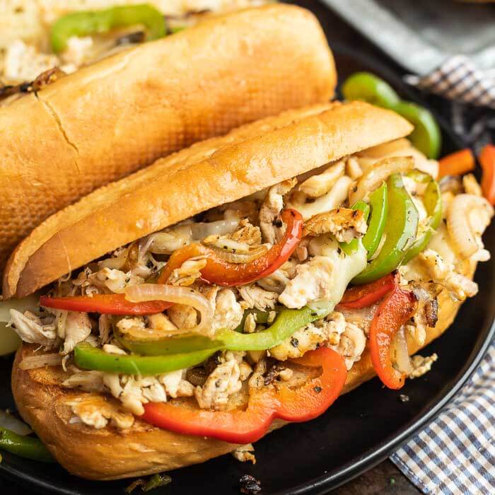 Philly Chicken Cutlet & Cheese