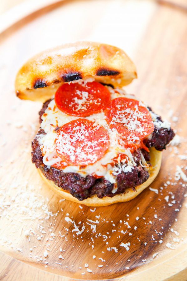 Beef Patty W/ Cheese & Pepperoni