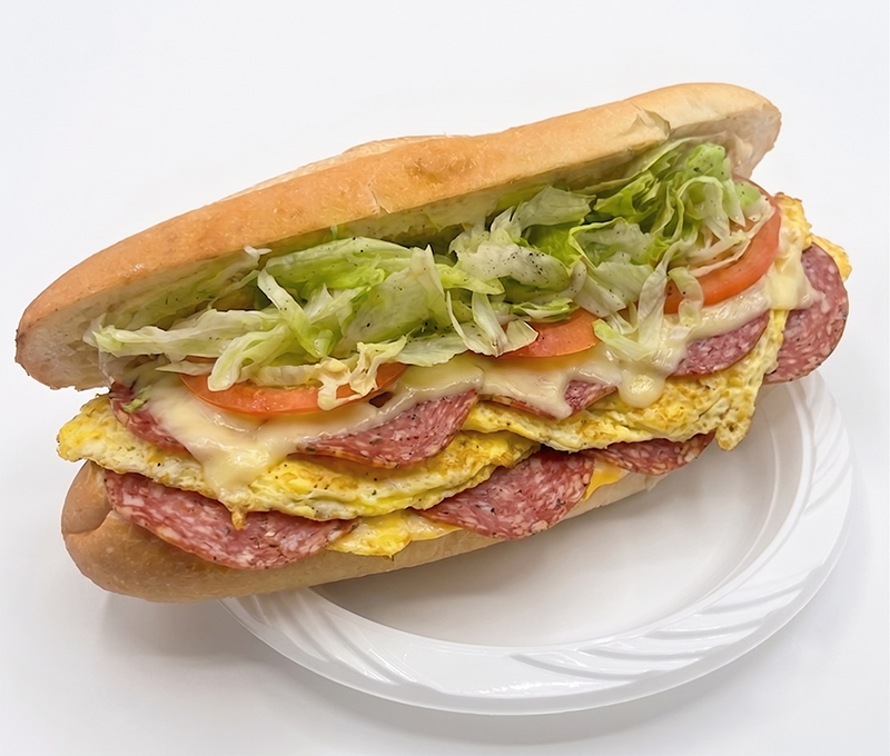 Double Egg Salami & Cheese
