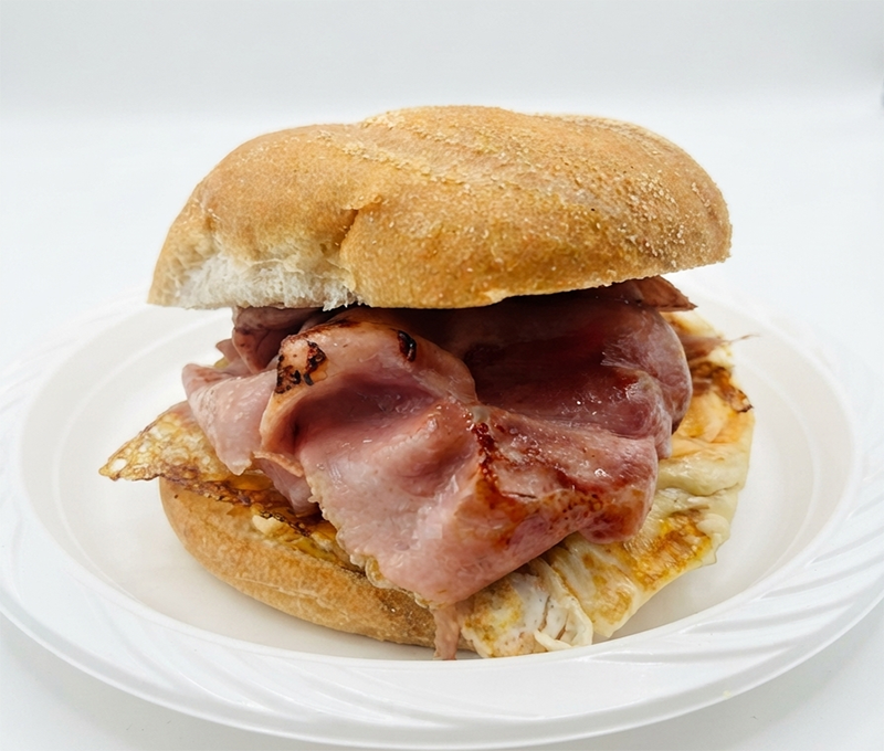Ham Egg & Cheese