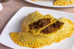 Jamaican Beef Patties W/ Cheese